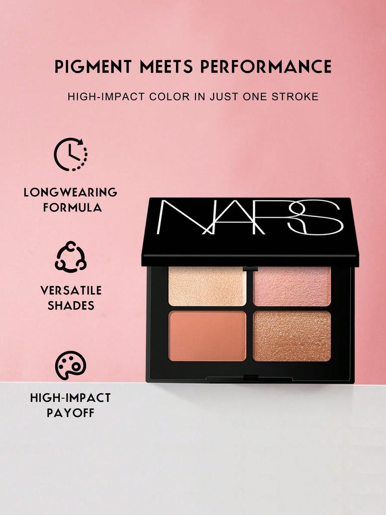 NARS Quad Eyeshadow 4.4g - St Paul de Vence | Orgasm | Matte & Shimmer