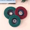 100/115/125mm Grinding Wheel For Angle Grinder Nylon Fiber Flap Polishing Wheel Disc 5 Inch Non-Woven Grinding Wheel Metal Wood