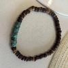 Coconut Shell Men's Turquoise Bracelet