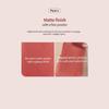 MACQUEEN NEWYORK Puder Matter Lippenstift Lippenstift Matt Hochpigmentiert Hohe Haftung Farbecht Koreanische Kosmetik Rot Rot 3,5g Langanhaltend (#05