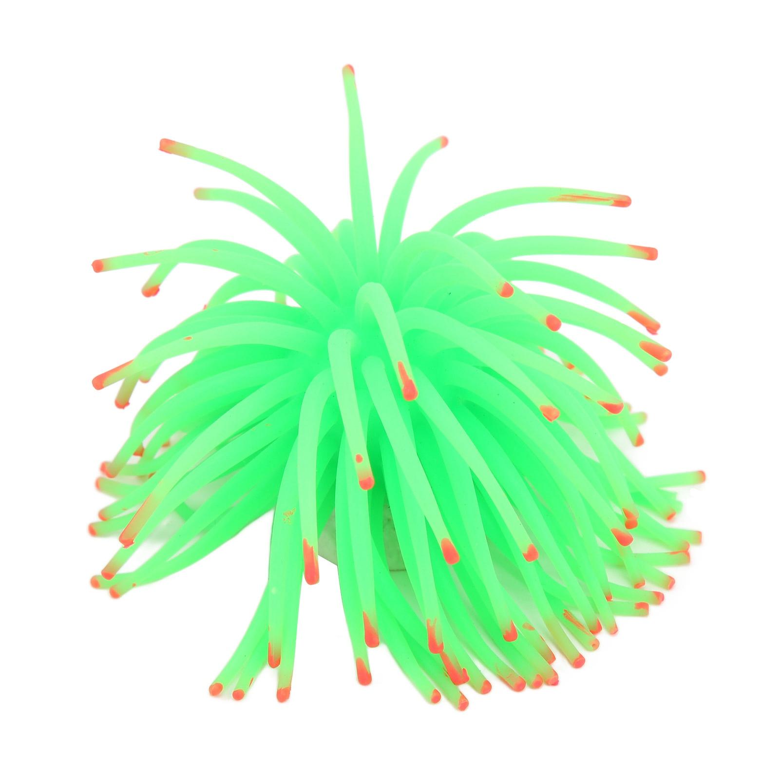 

Симуляция Светящийся Коралл Безопасный Красивый Прочный Коралловый Декор для АквариумовЗеленый зелёный