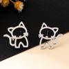 Women's  Earrings Cute Animal Cat Earrings Suitable for Daily Wear and Gift Giving