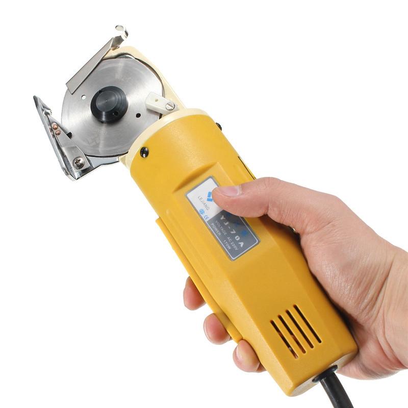 Leistungsstarke elektrische Stoffmesserklinge 170W Elektrischer Stoffschneider Stoff Rundmesser Schneidmesser Maschine 220V/110V