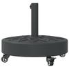 Vidaxl Podstawa Do Parasola, Z Kółkami, Do Słupków Ø38/48 Mm, 27 Kg