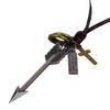 Men's Arrow Circles Crosses Pendants Faux Leather Cord Adjustable Chic Necklace