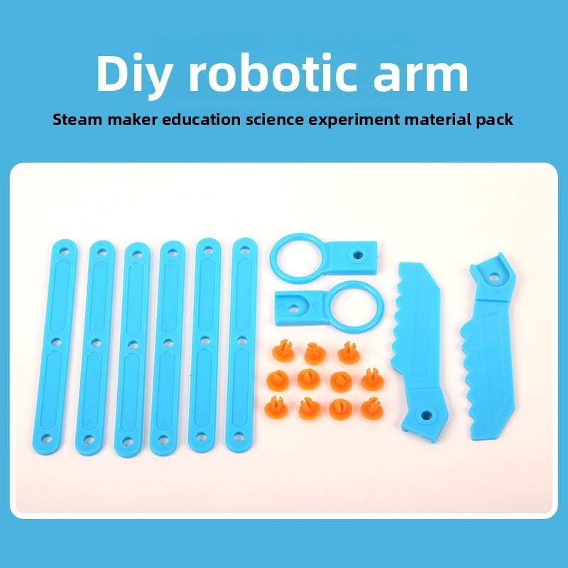 Science Experiment Mechanical Hand Stem Diy Educational Toy For Kids Home Learning