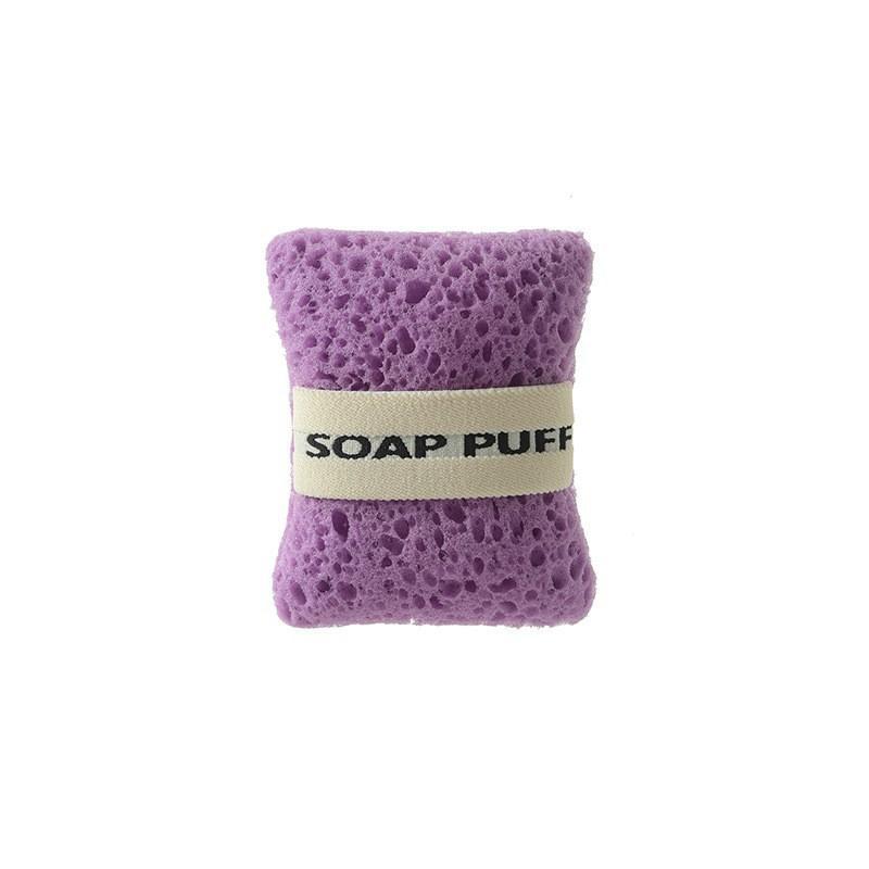 1Pcs Bath Cleansing Foaming Net Pouch Sponge Soap Bag Ultra-Soft Hydrophilic Sponge For Gentle Lathering Bathroom Tool