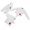 Fencing Sport Uniform Suit Thickened Breathable Adjustable Fencing Pants Jacket Vest Set for Training 50 Size