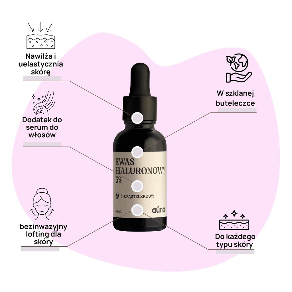 Kwas hialuronowy 3% 30 ml trzycząsteczkowy w żelu