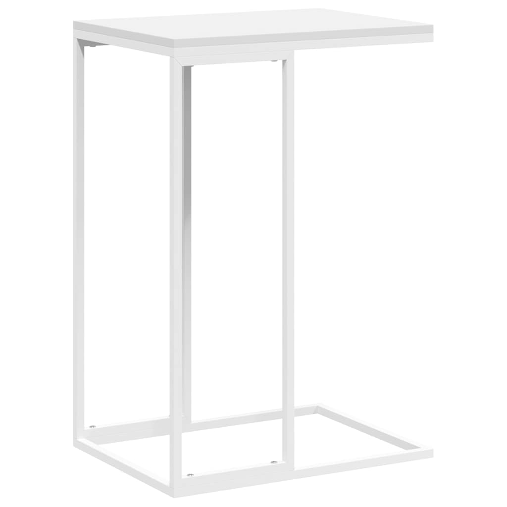 Vidaxl Stolik Boczny, Biały, 40X30X59 Cm, Materiał Drewnopochodny