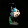 My Neighbor Totoro Figure 19cm Studio Ghibli Totoro Umbrella Scene Pvc Collectible Model Doll Toy