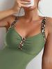 2026 European & American Women's Sexy One-Piece Bikini Swimsuit
