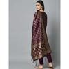 Damen Designer Salwar Kameez Set Indische Partykleidung Oberteil Tunika Kurti Baumwolle Seide VSO-1754 c