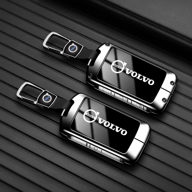 Farbverlauf Auto Schlüsselhülle Abdeckung Schlüsseltasche Schale Für Volvo XC60 XC40 XC90 S90 V60 S60 V90 C40 Polestar 1 Polestar 2 Schutz Zubehör