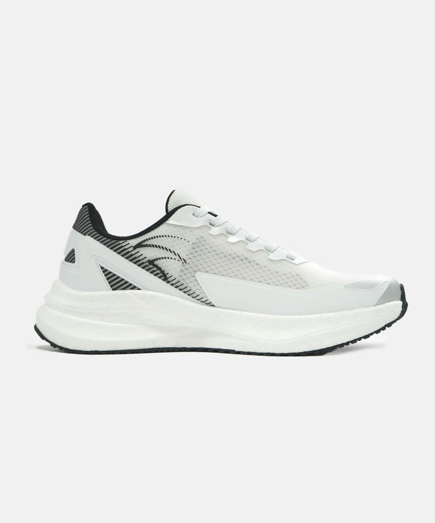 Vitro Unisex Lightweight Running Shoes Alma (White & Neon Orange)