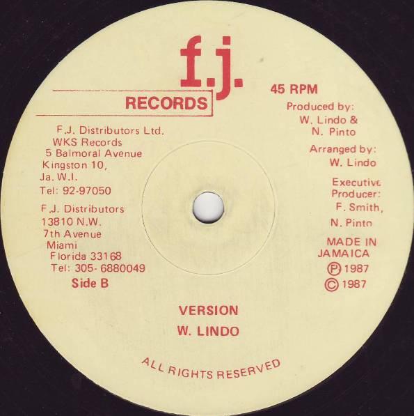 

12inch Record FREDDIE ROY When A Man Loves A Woman 4501 F.J. Records 1987 Jamaica Reggae Ska Dub Used