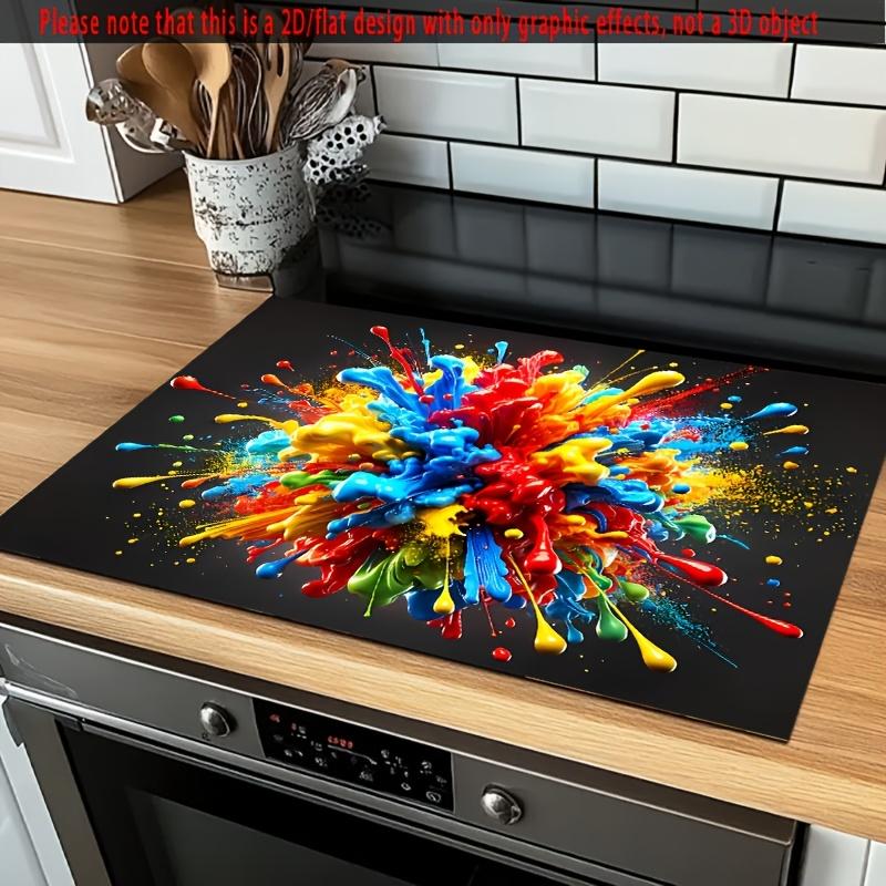 1 Stück Gummi-Trockenmatte Mit Rutschfester Hitzebeständigkeit Für Café Restaurant Küche Teppich Geschirr Langlebige Diatomeenerde Tischmatte 40*50cm brown