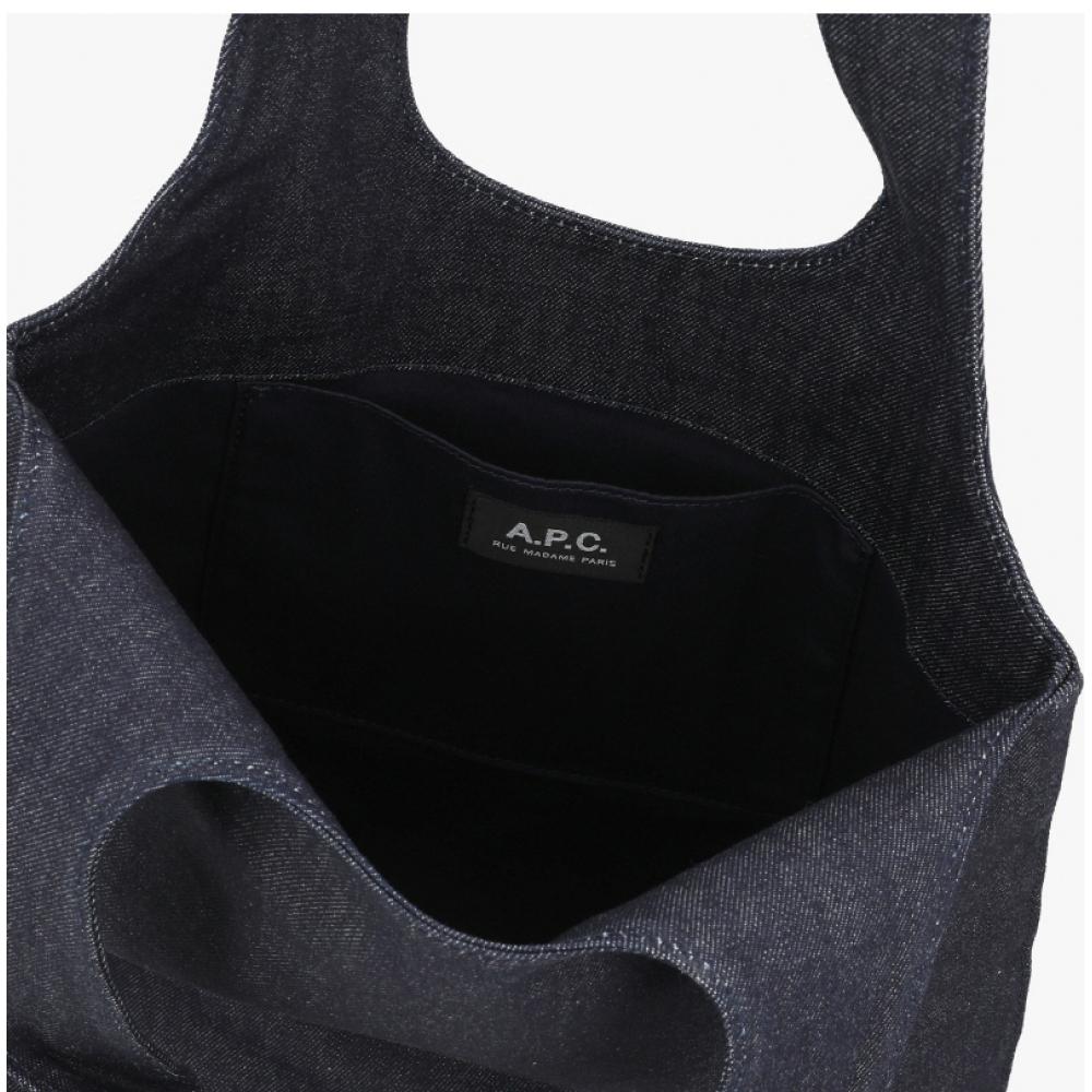 A.p.c Ninon Small Denim Tote Bag M61861