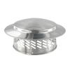 80/110/160/200mm Stainles Steel Chimney Cap Round Ducting Ventilation Exhaust Cover Roof Pipe Exhaust Hood Vent Cap