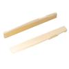 Musiclily Beef Bone Saddle Bone Saddle for Acoustic Guitar 72x3x9mm DJ-14 (2 Pieces)