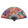 Chinese Style Folding Fan With Plastic Frame For Dance Performances And Gifts