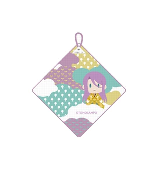 

Minna no Kuji Touken Ranbu ONLINE Прогулка с Отомо Полотенце для рук с петлей Хасэгава Тосиро ~Kuji с Отомо~