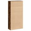 Bookshelf Smoked Oak 60 x 24 x 120 cm Wood Based Material