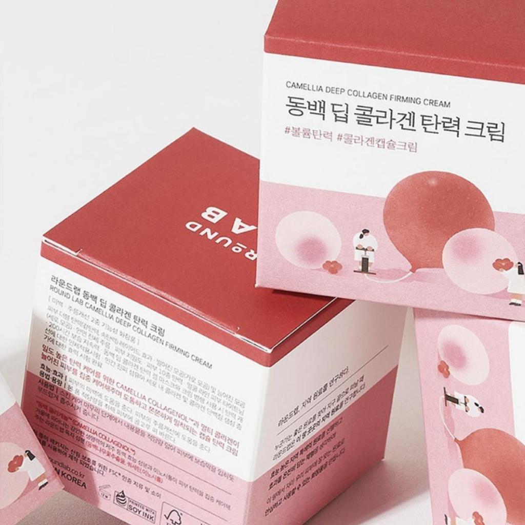 [ROUNDLAB] Camellia Deep Collagen Cream 50ml