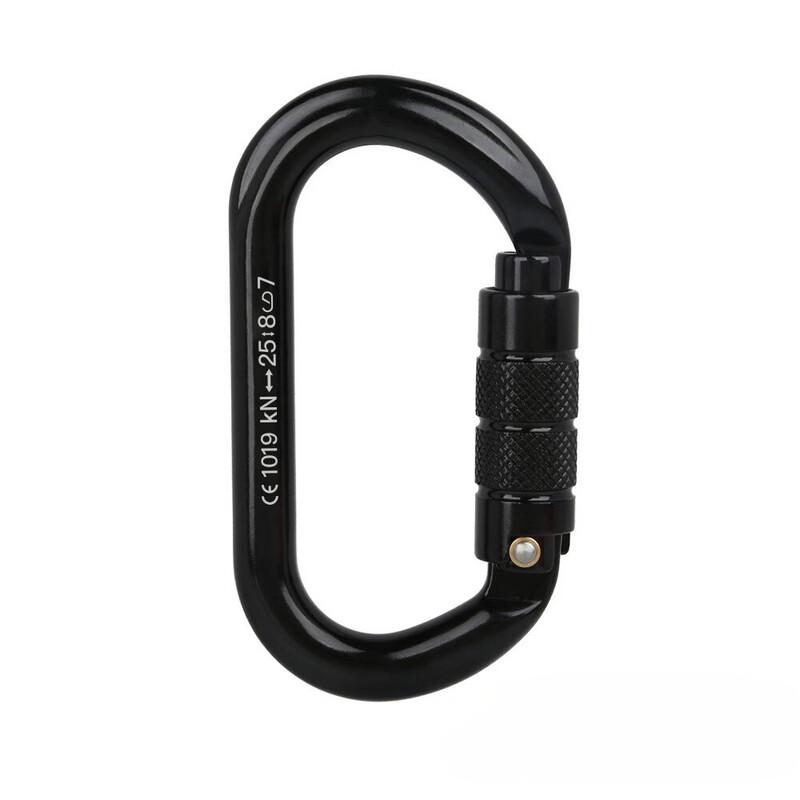 Brangdy 25KN Auto-Lock O-Ring Carabiner