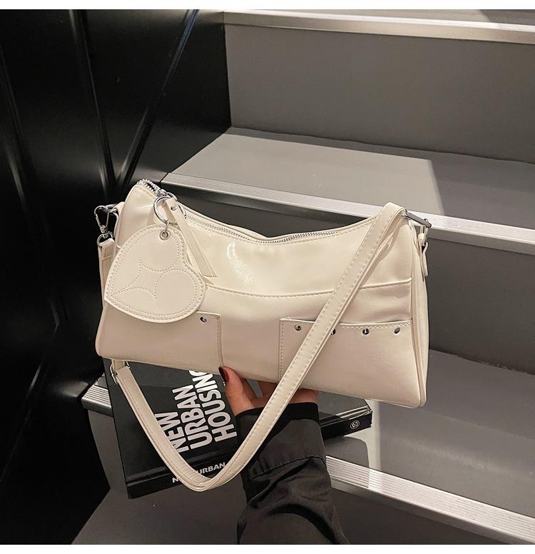 New Stylish and Simple Shoulder Backpack Large Capacity Messenger Bag Versatile Tote Bag Commuter Bag Bag