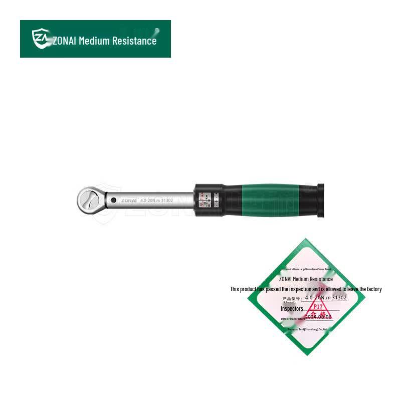 Zhongnai Industrial Preset Torque Wrench with Large Window