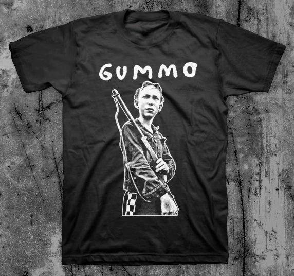 Gummo Cat Killer Tshirt loose fit classic retro style pure cotton suitable for couples all seasons streetwear t shirts S