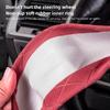 NTED3 Car Ultra-Thin Suede Steering Wheel Cover Anti Slip Sweat Proof Protective Cover For BMW E46 E90 E60 F30 F10 E39 I3 I4 X4 X2 X3