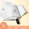 UV automatic three-fold umbrella for sun protection and UV protection for school