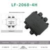 IP66 Waterproof Junction Box with 3mm-6.5mm Cable Connector Sealed Flame Retardant for Garden Security Camera Wiring