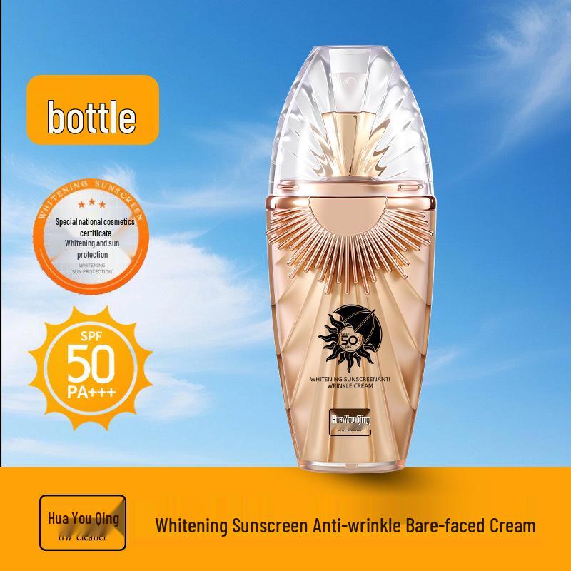 Hua You Qing SPF50+++ Triple Action Whitening Sunscreen & Bare Face Cream Sunscreen Bare Face Cream *1