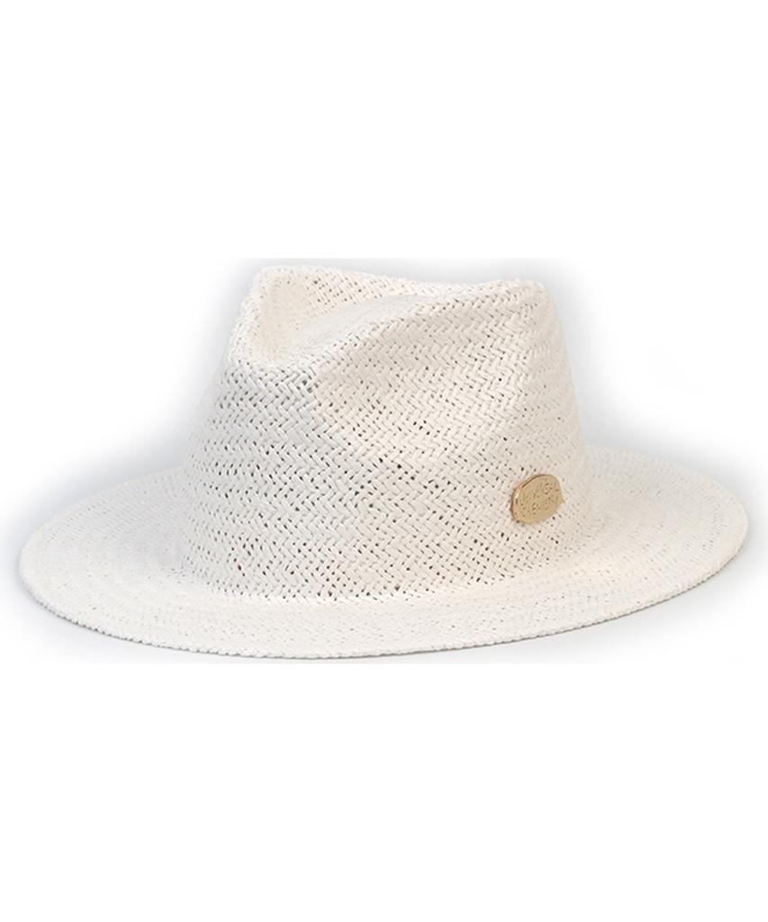 Yunibeosyeolkemiseuteuli Summer Simple White Fedora - Big Size Summer Fedora
