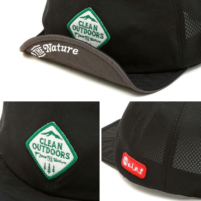 Clef All Mountain Mesh B Black Cap,