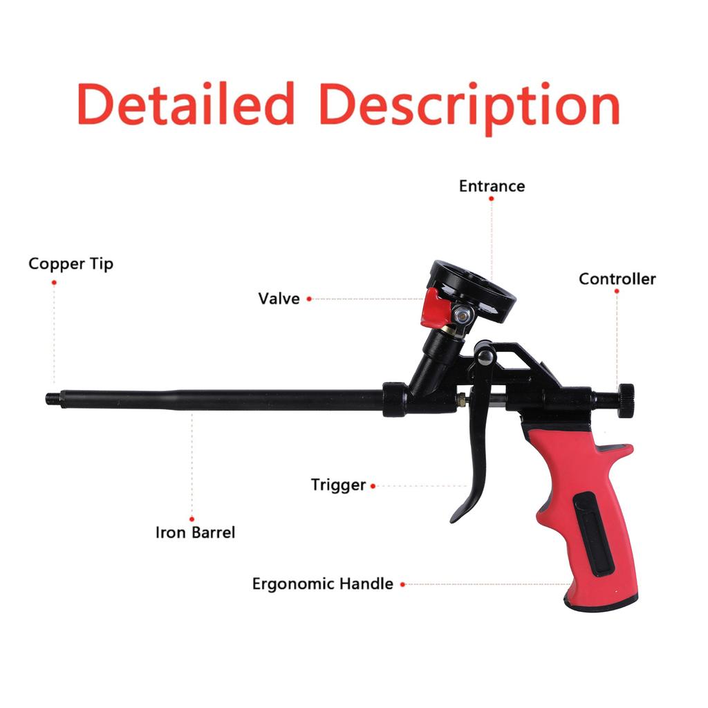 Metal Polyurethane  Guns Mounting  Glue  Sealant  Guns Construction Tools Insulating Filling Sealing