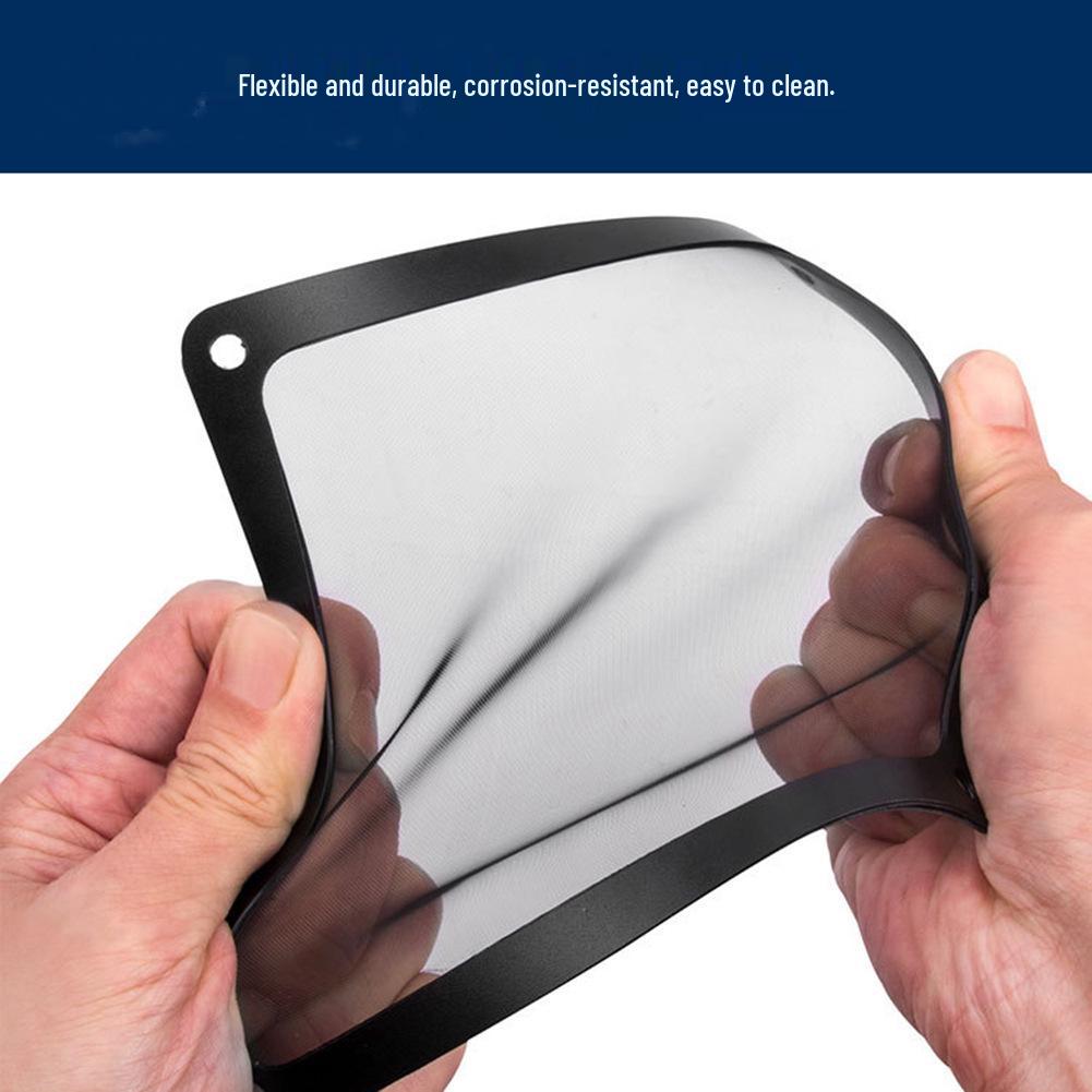 140x140mm Magnetic Dustproof Radiator Mesh with Frame - Reusable PVC/Nylon