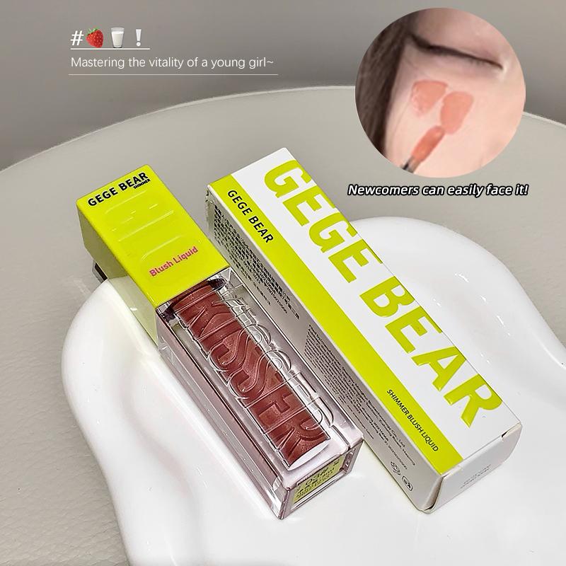 GEGE BEAR Schimmerndes flüssiges Rouge