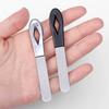 Professional Nail File Double Sided 2PCS Stainless Steel High Quality Pedicure Metal File Polish Remover Buffer Finger Toe Tools