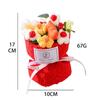 Home Decor Knitted Flower Bouquet Tulip Artificial Flower Bouquet Crochet Flower Bouquet  Festival