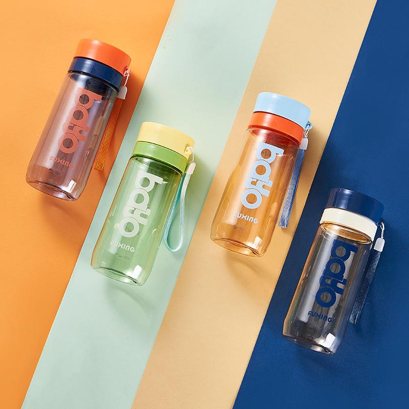 Water Cup High Temperature Resistant Portable Filter Tea Cup Drop Resistant Student Men and Women Outdoor Space Cup Sports Fitness Kettle