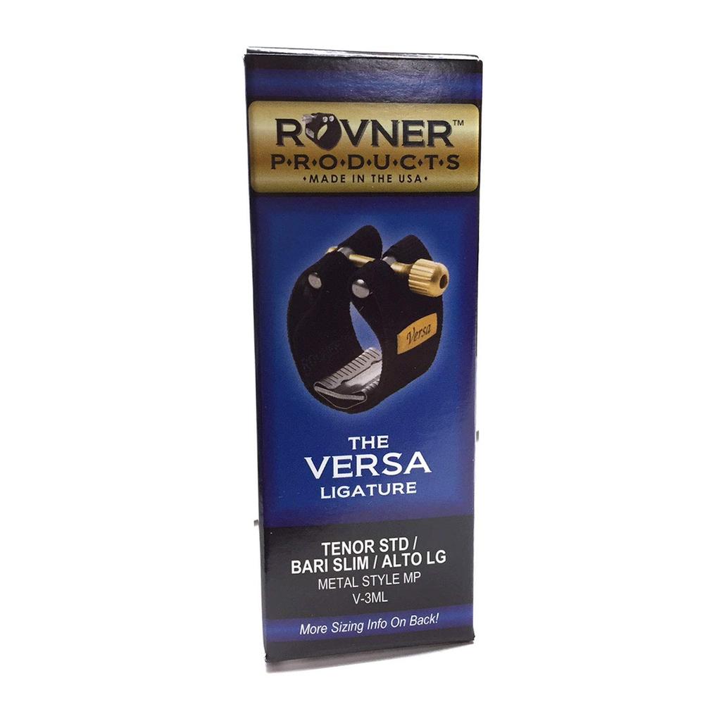 Rovner VERSA Metal Ligature for Tenor and Baritone (Slim) Saxophones, V-3ML