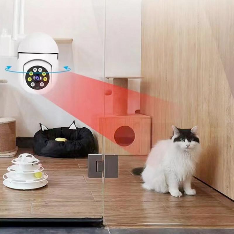 2MP HD Intelligence WiFi Camera 360 Degree Panoramic Indoor And Outdoor Monitor Wall Mounted Monitoring Ball Machine