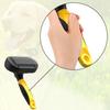 Cat Shedding Brush Pet Massage Grooming Comb Long Hair Cat Brush With Release Button For Shower Spa Bathroom Home Salon Travel