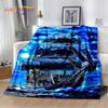 A Pirate Boat,Barque,Boat Ship Monster Soft Plush Blanket,Flannel Blanket Throw Blanket for Living Room Bedroom Bed Sofa Picnic