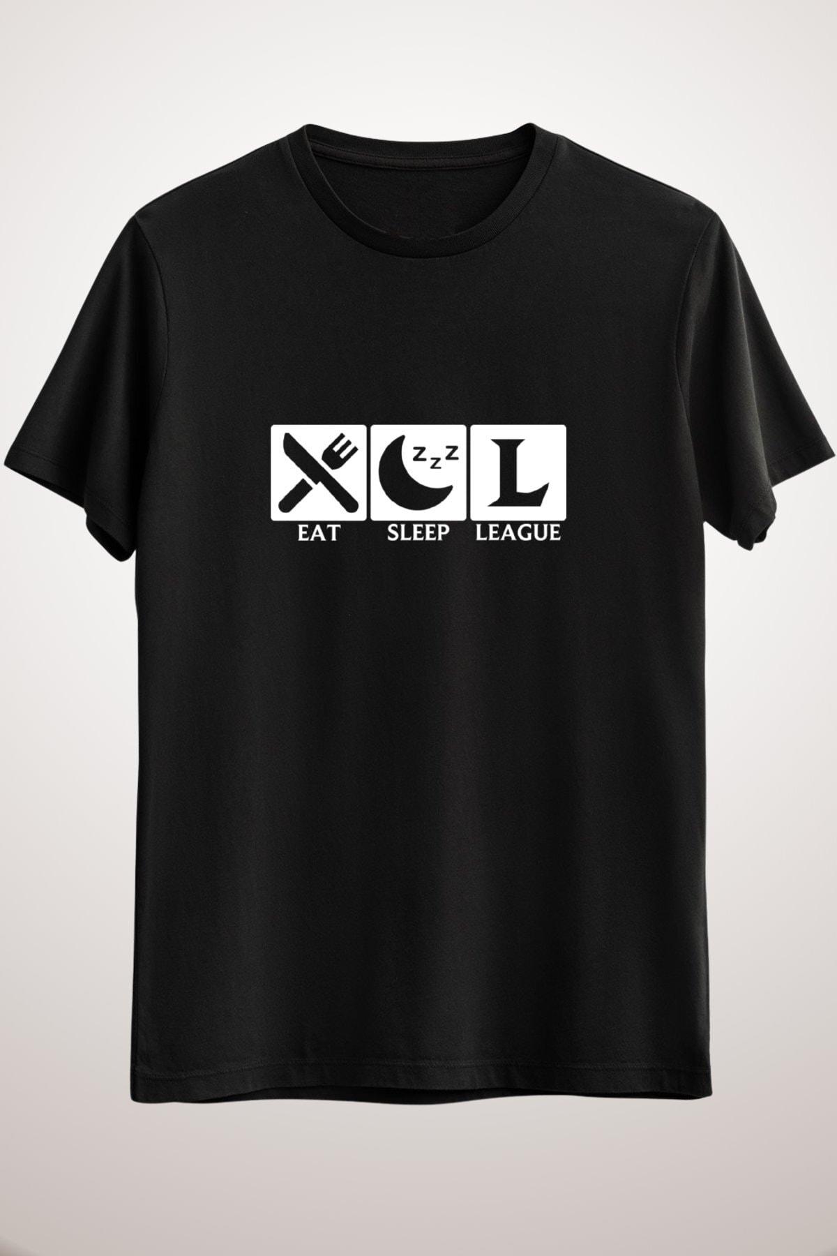 

Мужская черная лига Eat Sleep