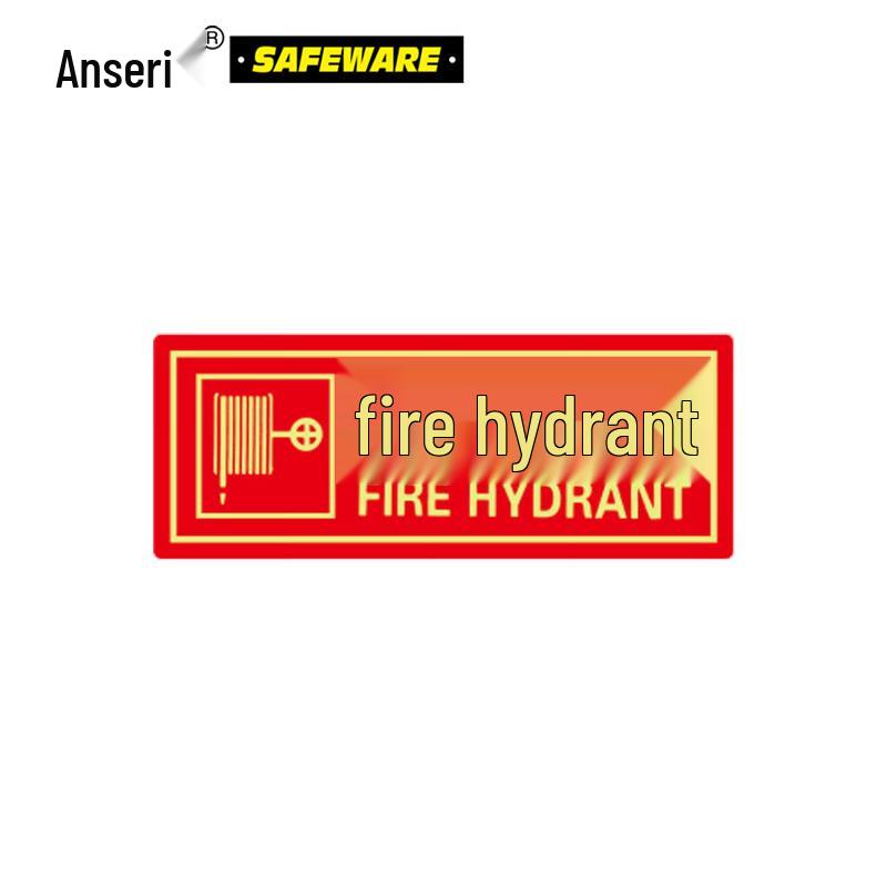Ansairui Economy Self-Luminous Fire Hydrant Sign